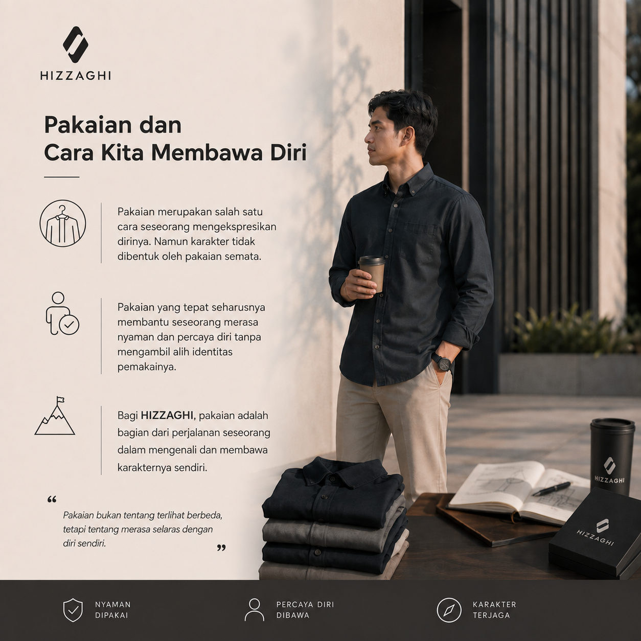 Pakaian dan Cara Kita Membawa Diri