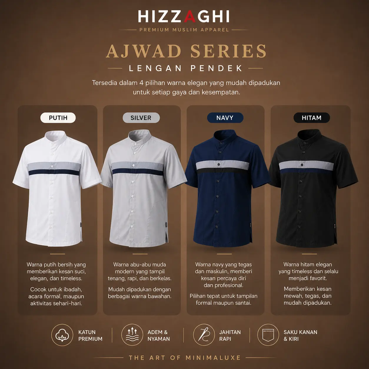 Hizzaghi Ajwad Series Casual - 5