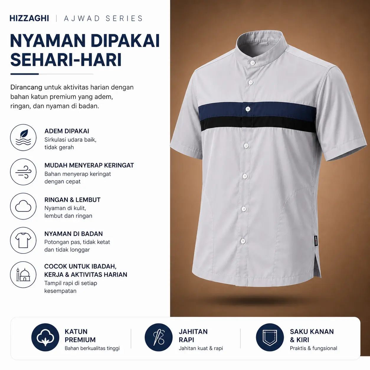 Hizzaghi Ajwad Series Casual - 4